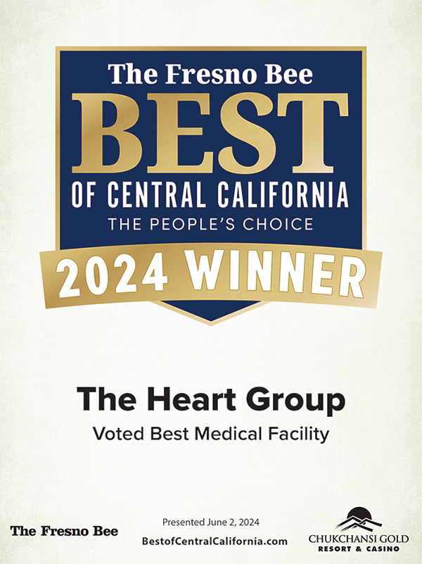 2024 Fresno Bee Best of Central California Award Winner for Medical Facility